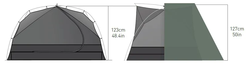 Sea To Summit Ikos TR3 Tent - Laurel Wreath-2